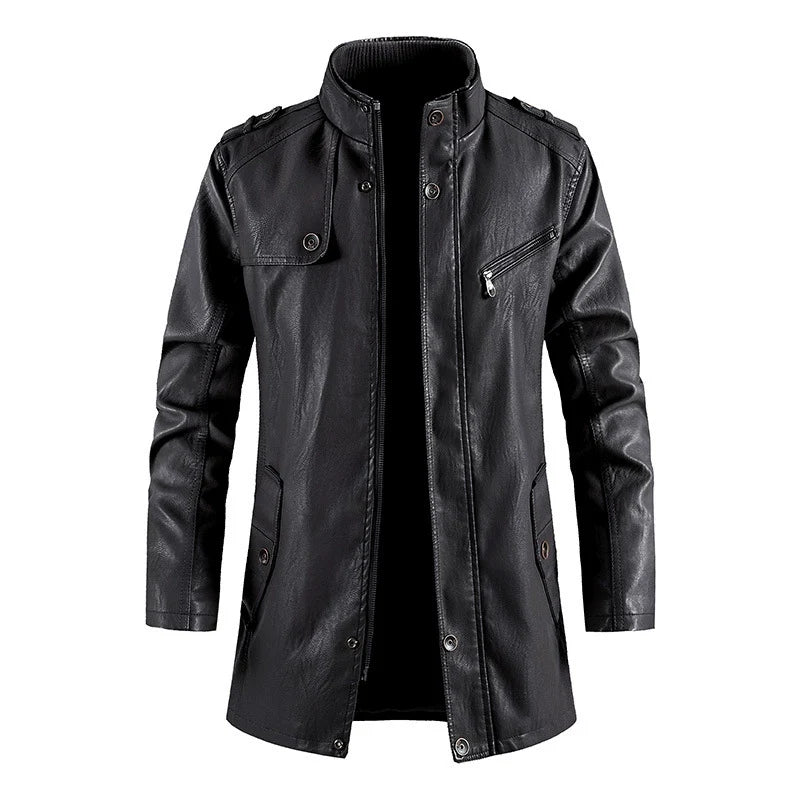 Men’s Jacket with Stand-Up Collar