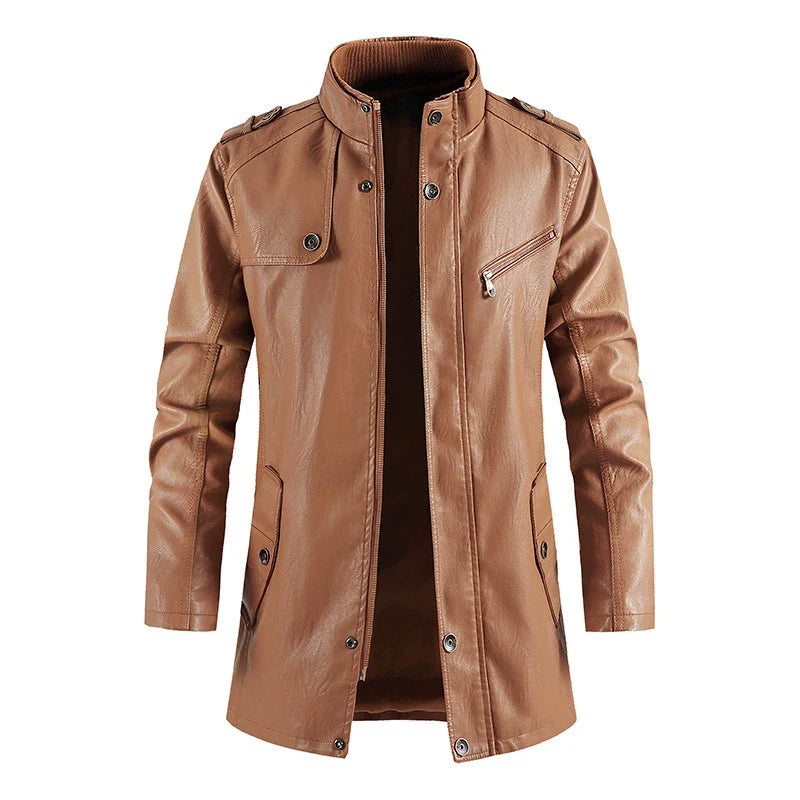 Men’s Jacket with Stand-Up Collar